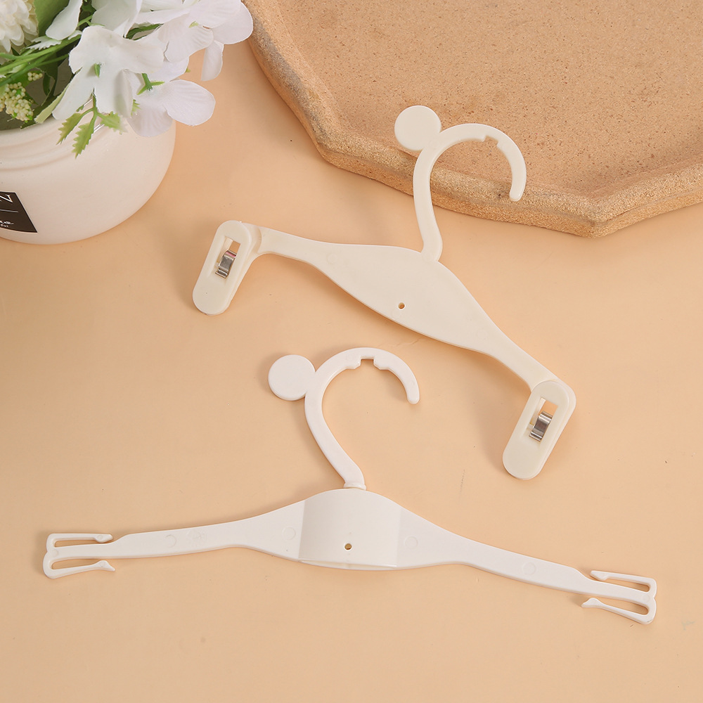 new plastic inner hanger maternal and infant store display hanger children inner pants rack clip hook hanger factory wholesale