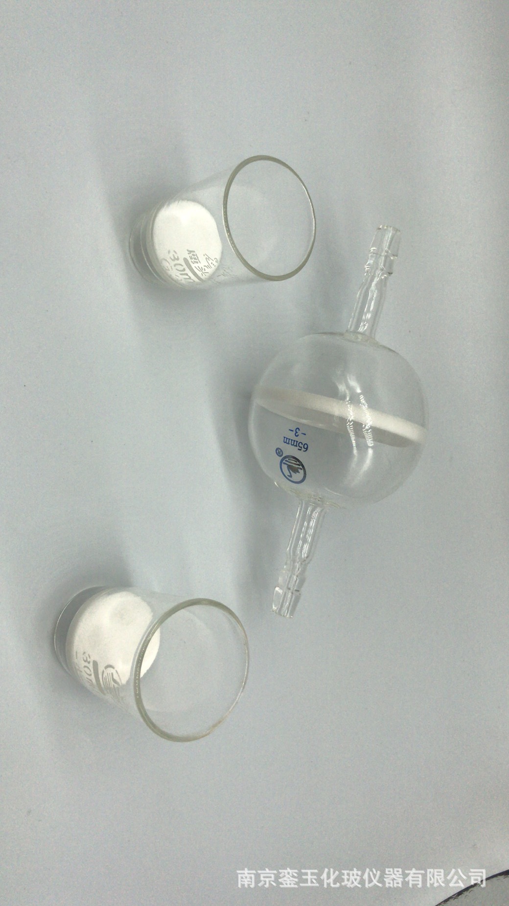 帆船牌玻璃砂芯坩埚 坩埚式过滤器 垂熔坩埚30mlg1-g4