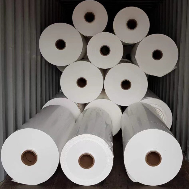 厂家供应乳白色PET聚酯薄膜 PET乳白膜 电机膜 绝缘材料轻质超薄