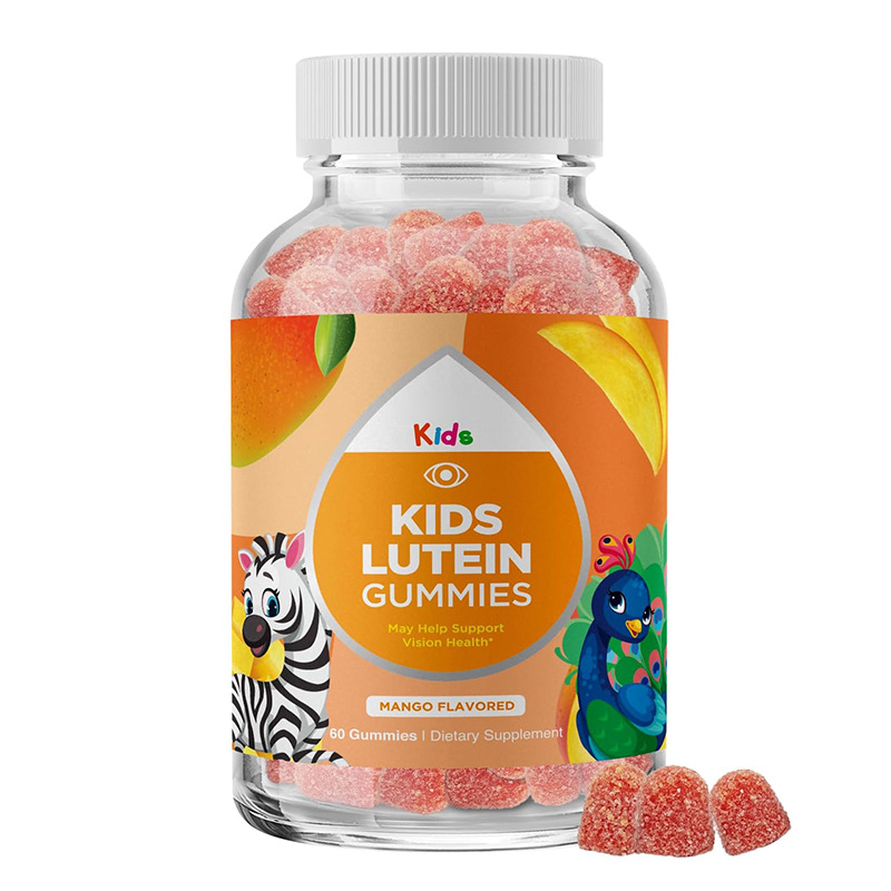 外贸热销品 儿童叶黄素软糖 lutein gummies for kids 厂家可oe m