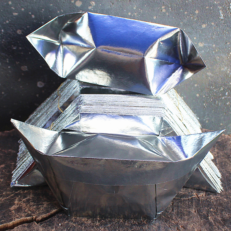 包邮特大号银元宝半成品银箔纸折叠元宝家用寺庙祈福还愿烧纸纸品