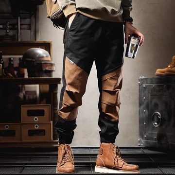 青春流行直筒男潮工装裤ins文艺时尚潮牌休闲裤直筒型长裤夏季