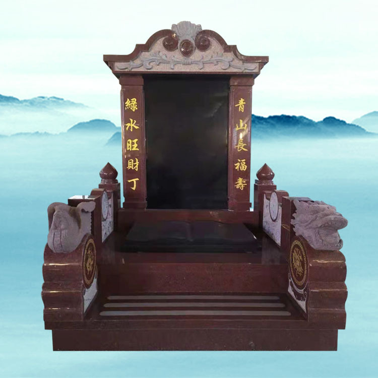 印度红墓碑 传统火葬碑 可定制