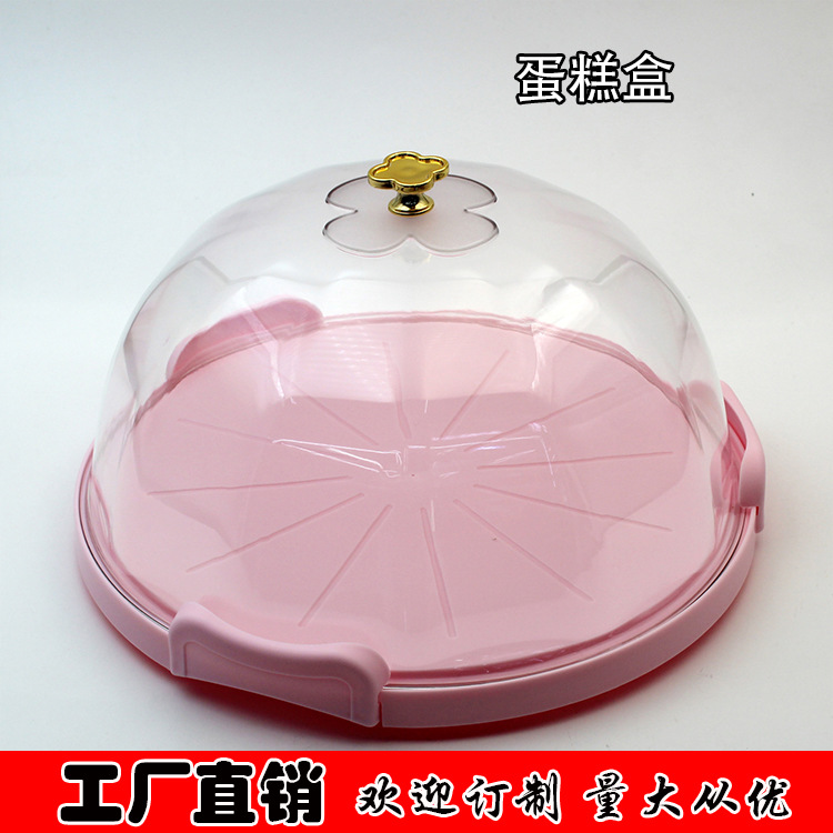 Cake Storage Box Plastic Pet Cake Storage Box