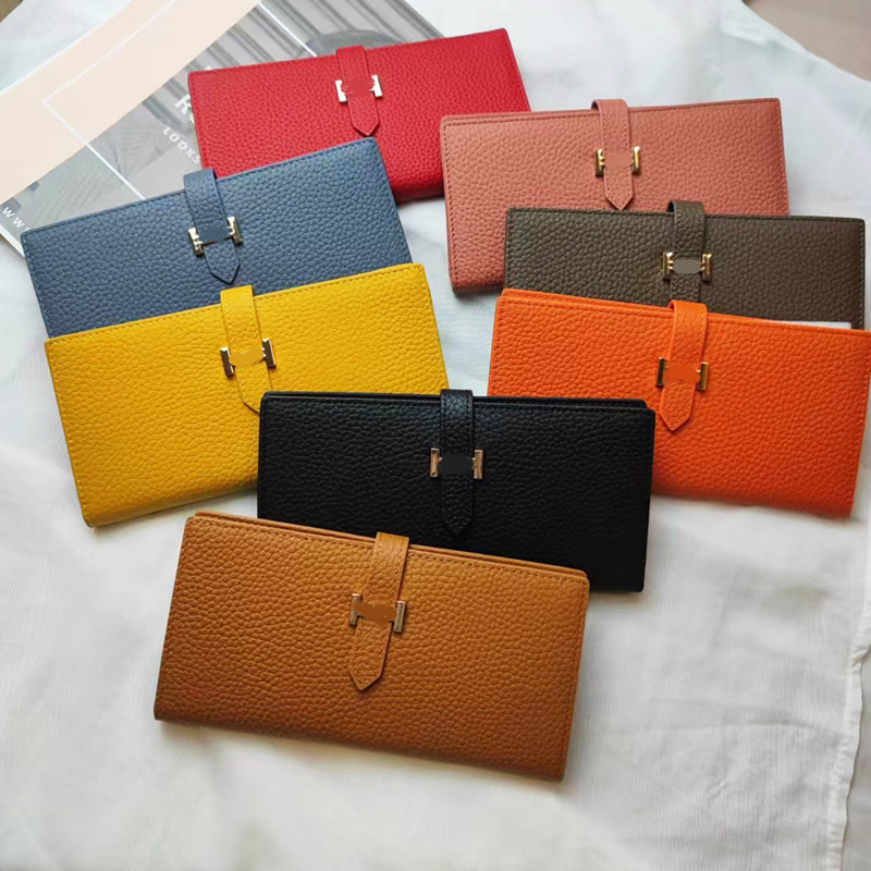 Summer New Wallet Long Horizontal Large Capacity Leather Wallet Change Card Clamp Women's Fashion Factory Direct Sales Bag