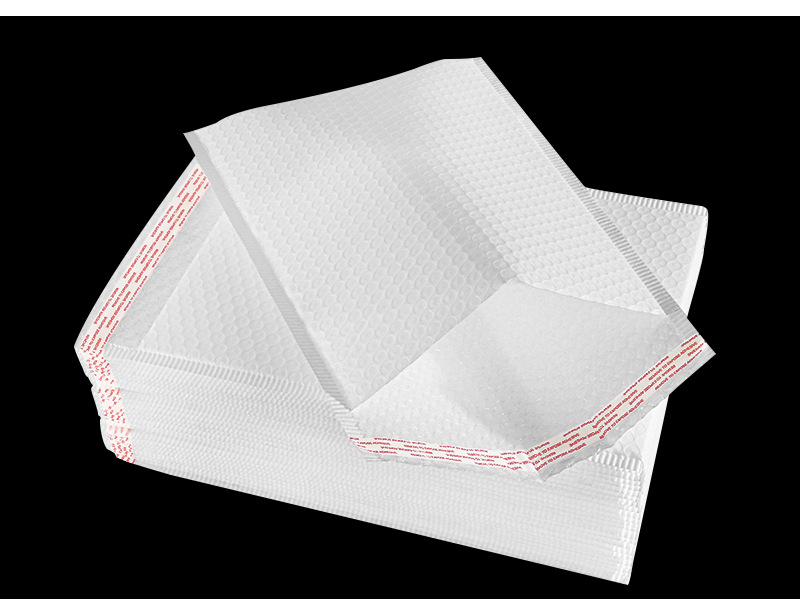 快递气泡袋共挤膜白色哑光复合信封袋定制防水服装快递打包气泡袋