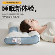 厂家直销颈椎枕头承托枕芯家用成人不塌陷助睡眠学生宿舍可机洗