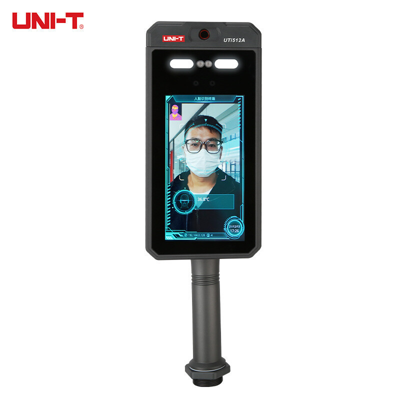 优利德(uni-t)uti512a红外测温仪 人脸识别测温仪 口罩识别考勤