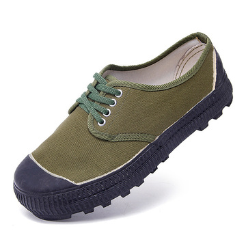 批发解放鞋女黄球鞋劳保鞋演出工地黄胶鞋低帮老款军训鞋男橡胶