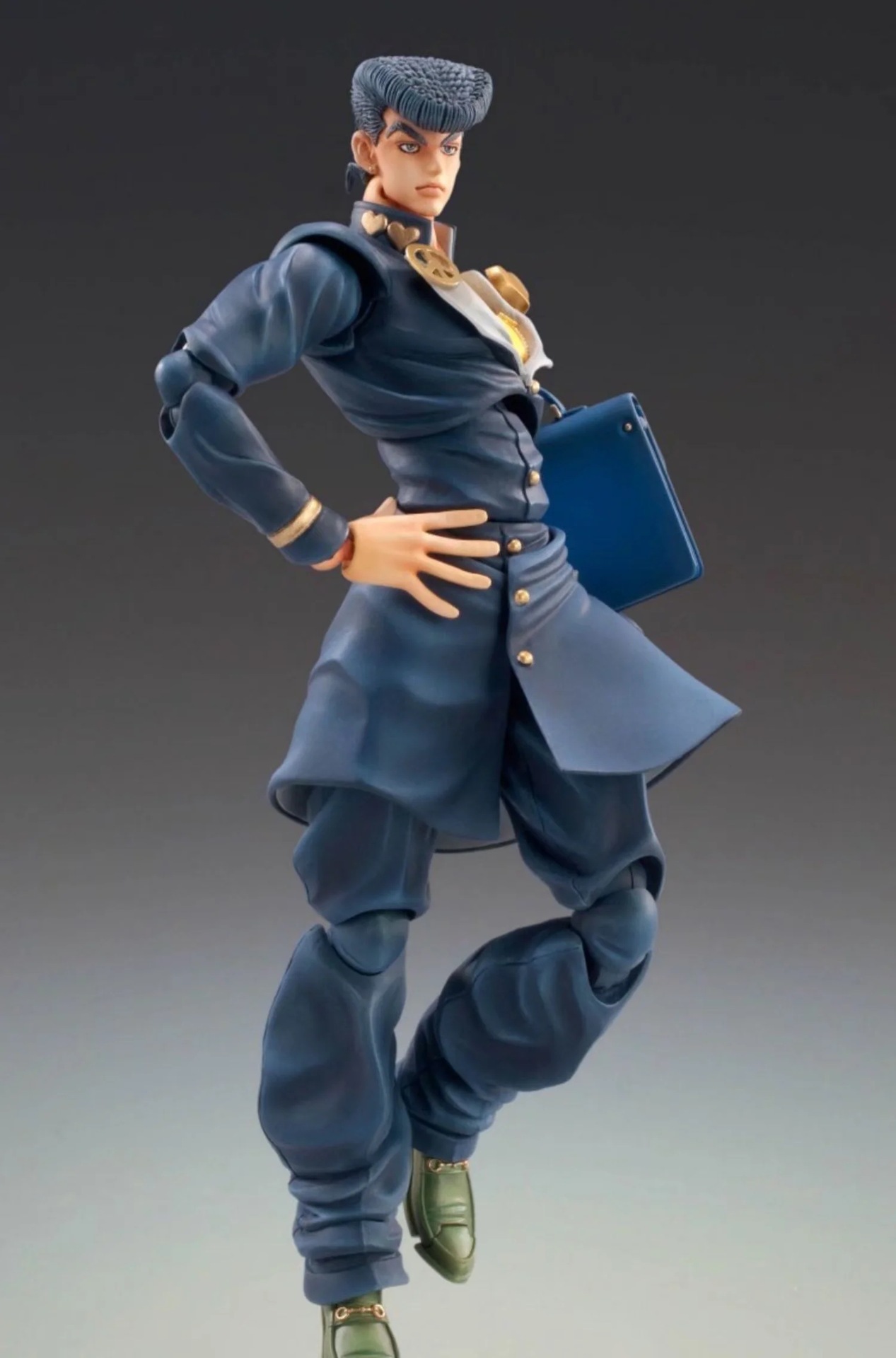 jojo的奇妙冒险 东方仗助 不灭钻石 超像可动 模型 摆件 盒装手办