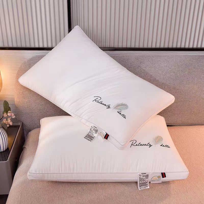新款全棉五星级酒店枕芯枕头纯棉可水洗家用软枕一只装-阿里巴巴