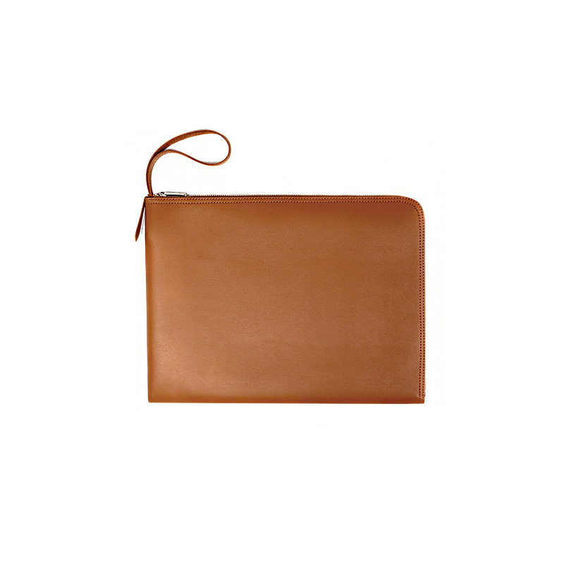 New Men's Fashion Multi-Color Handbag Men's Casual Business Zipper Bag Clutch Mobile Phone Storage Bag Men