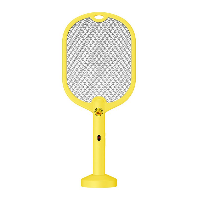 USB Rechargeable Cartoon Electric Shock Mosquito Killing Lamp Electric Mosquito Swatter Two-in-One Dual-Use Electronic Mosquito Killer Household Mosquito Repellent