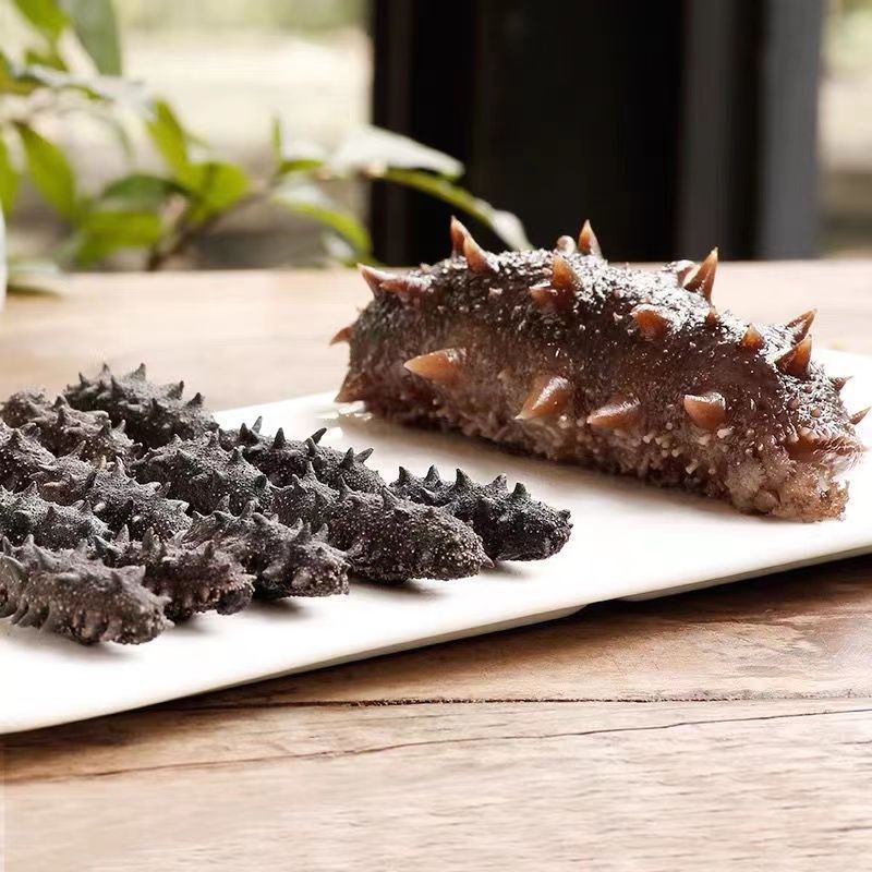 【顺丰包邮】大连纯野生国标淡干海参纯干海参淡干辽参刺参礼盒装