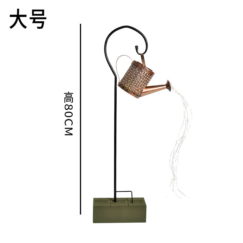 Amazon Solar Garden Kettle Lamp Outdoor Landscape Lamp Iron Hollow Lawn Lamp Large Shower Floor Lamp