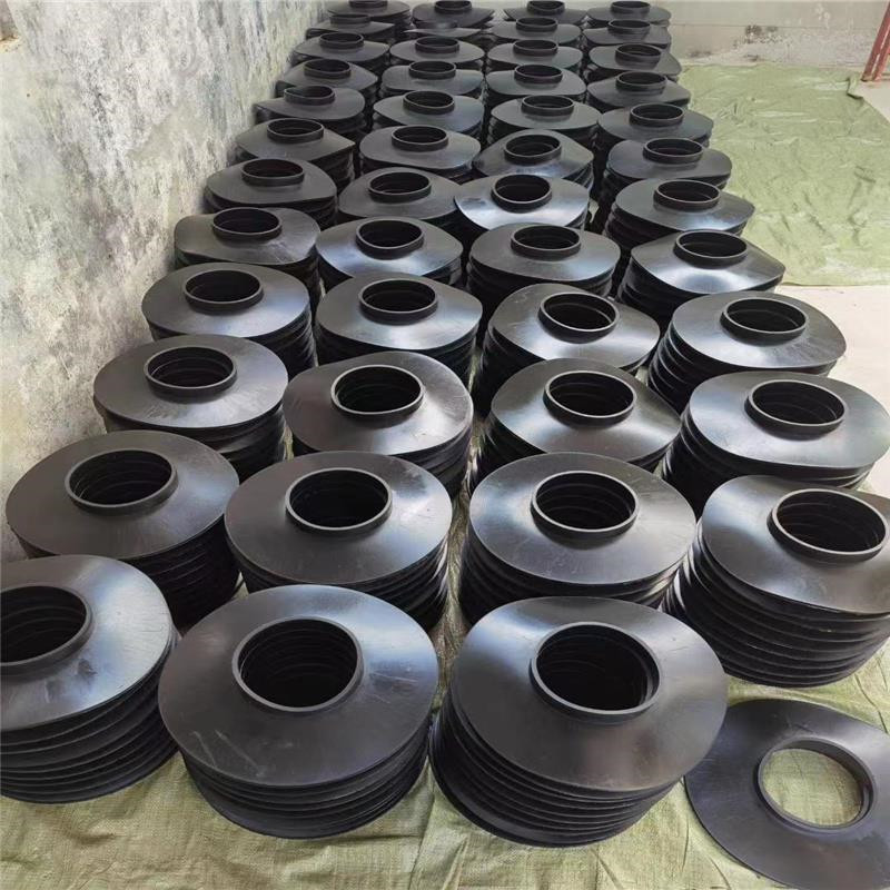 基建锚杆防水橡胶套环 210*88橡胶套环 pvc防水套环橡胶