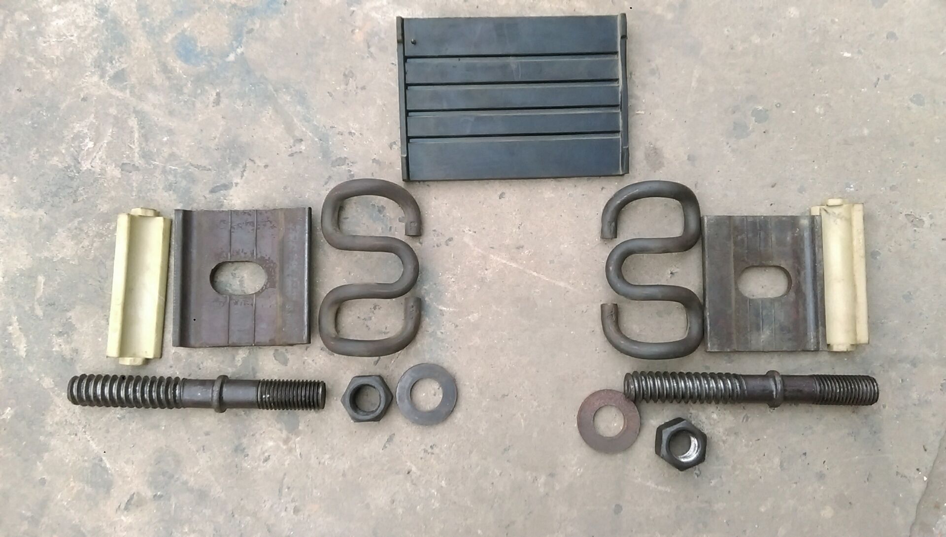 地铁弹条扣件dtiii-2型弹条扣件60kg/m整体道床扣件