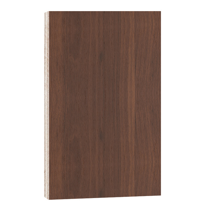 批发胡桃木生e0级生态板免漆板 轻奢风格高端衣柜 橱柜装修多层板