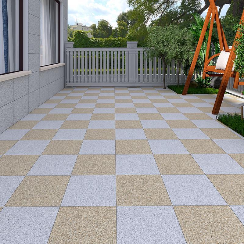 庭院地砖地铺石户外院子别墅花园地面铺室外走廊防滑瓷砖石英砖30