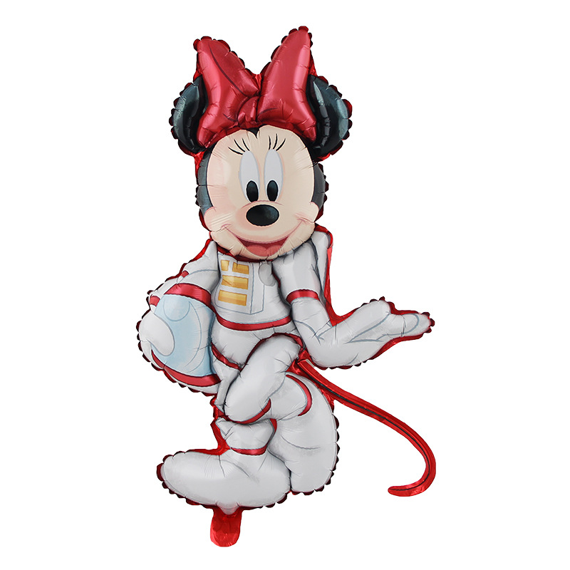 dsn米妮米奇气球 卡通儿童生日派对装饰布置米老鼠飘空铝膜气球