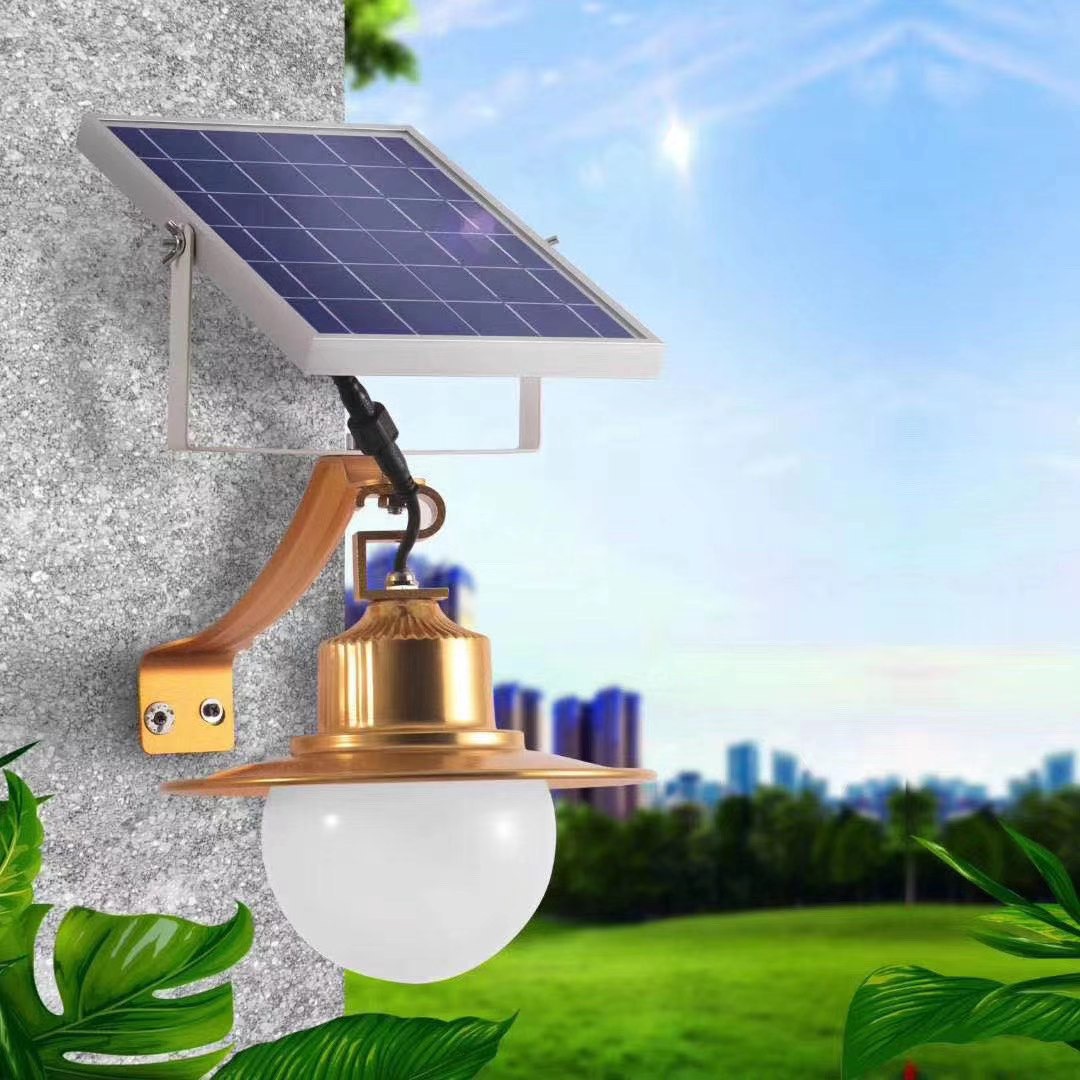 太阳能灯球泡灯户外家用庭院灯防水超亮led新农村别墅室内照明