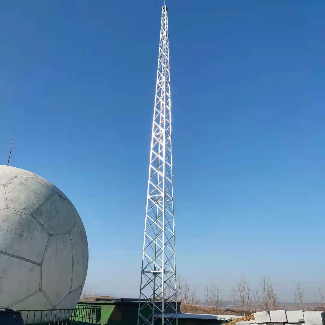 钢结构厂里直供角钢圆管圆钢wfl gfl gh 型号避雷针接闪塔-阿里巴巴