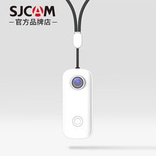SJCAM C100拇指运动相机4K摩托骑行记录仪高清360拍摄摄像机防抖