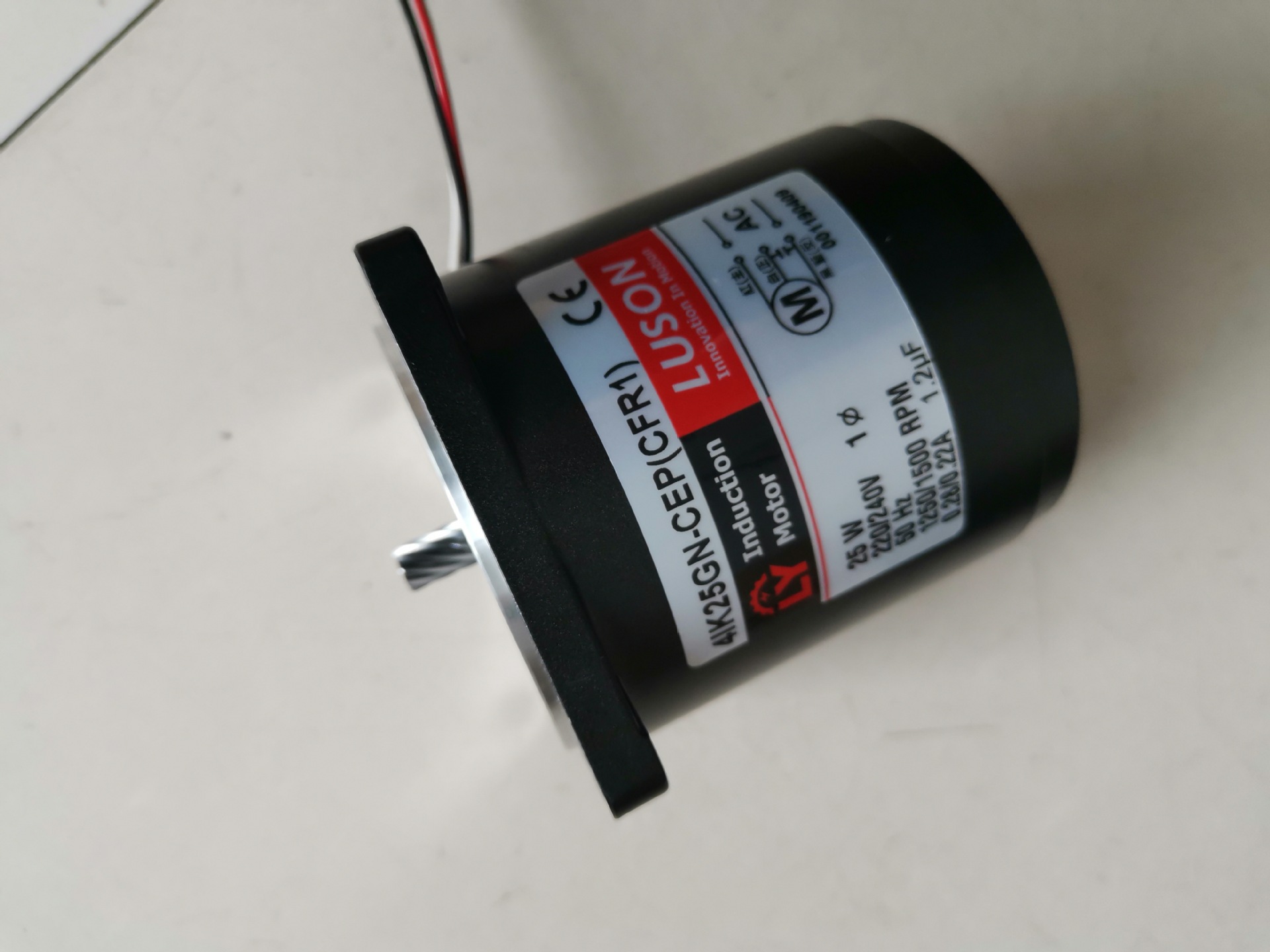 luson微型电机 环保小马达4ik25gn-cep(cfr1) 4gn100齿轮减速机