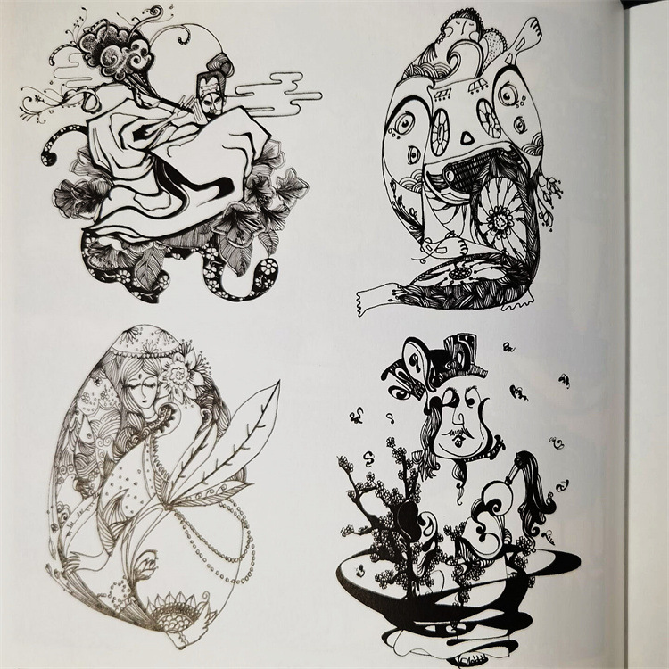 图案设计与创意:人物篇传统图案现代图案延伸设计 湖北美术