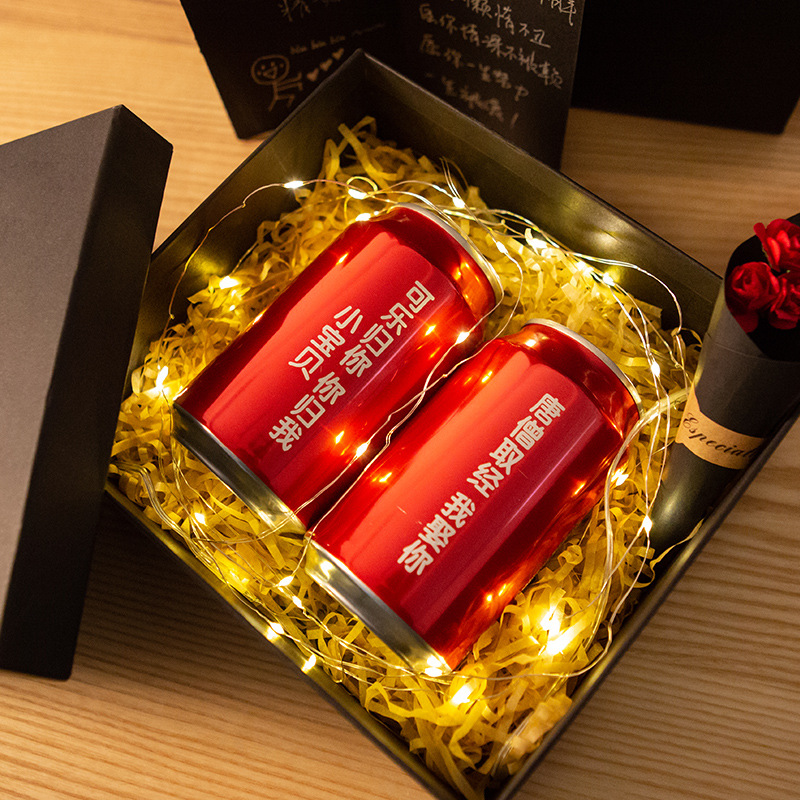 可乐定制易拉罐diy刻字送生日礼物结婚礼品企业年会活动logo定做