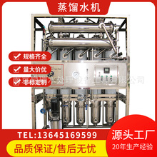 多效蒸馏水机 DLD电加热型原水处理装置 注射用水制备系统可售