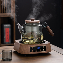 5Z4C2023新款电陶炉煮茶壶玻璃侧把烧水壶蒸汽白茶电热煮茶炉家用