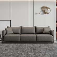 网红现代简约轻奢沙发小户型单双三人位科技布网红小沙发客厅卧室