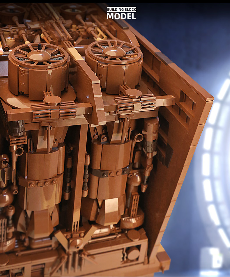 宇星模王兼容乐高星球大战遥控沙漠爬行者沙垒拼装高难度积木玩具