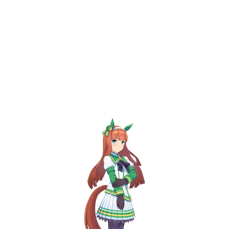 主圣达 cosplay假发 赛马娘 pretty derby 无声铃鹿 橘红色长直发