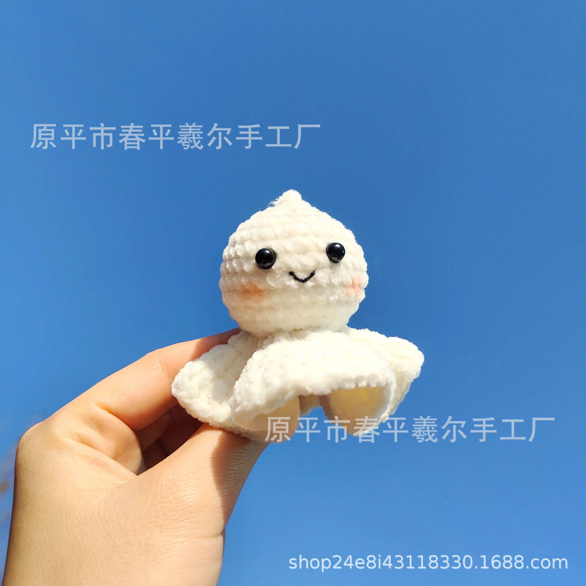 纯手工毛线钩织晴天娃娃玩偶挂件钥匙挂饰包包挂饰配饰新款