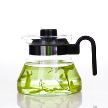 批发直火壶大容量玻璃花茶壶刻度凉开水壶耐热煮咖啡壶烧茶壶