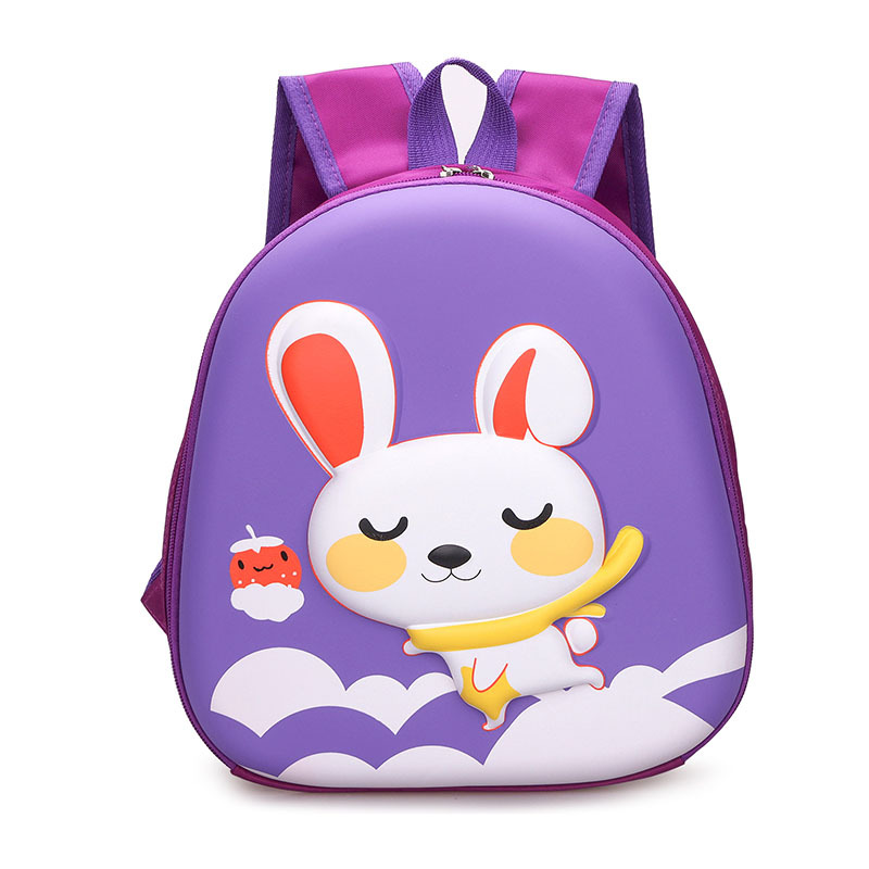 Printed Cute New Backpack Kindergarten Backpack Gift 3D Boys and Girls Baby Children Cartoon Backpack Trend