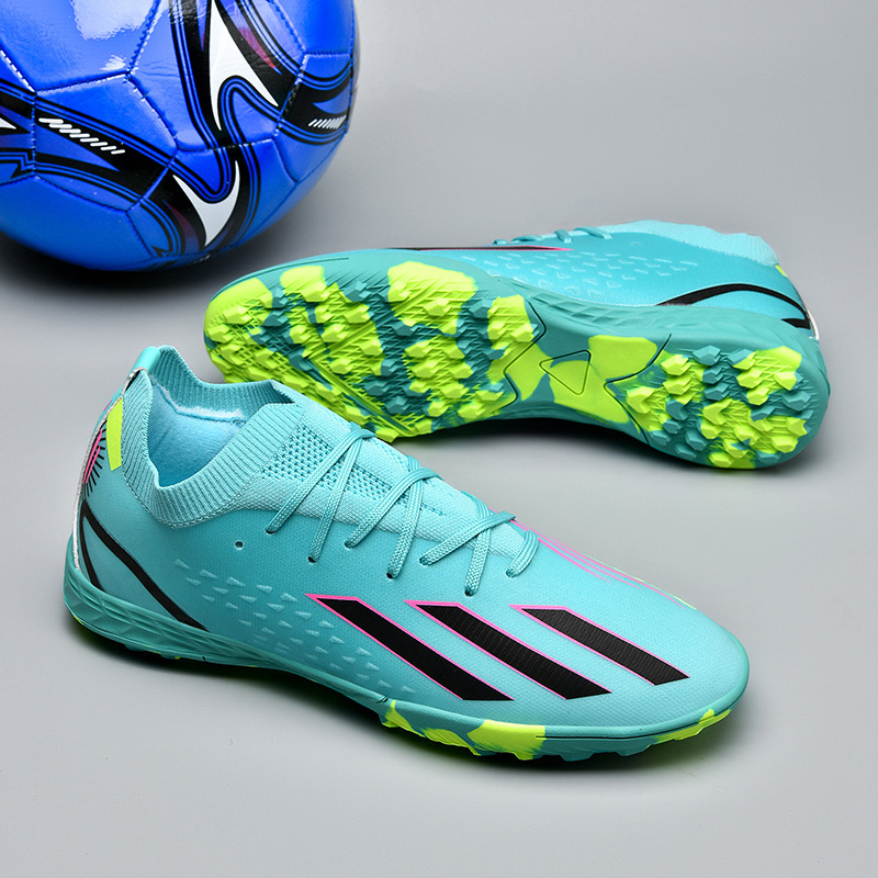 梅西世界杯同款战靴猎鹰x23足球鞋青少年长钉专业人造草地训练鞋