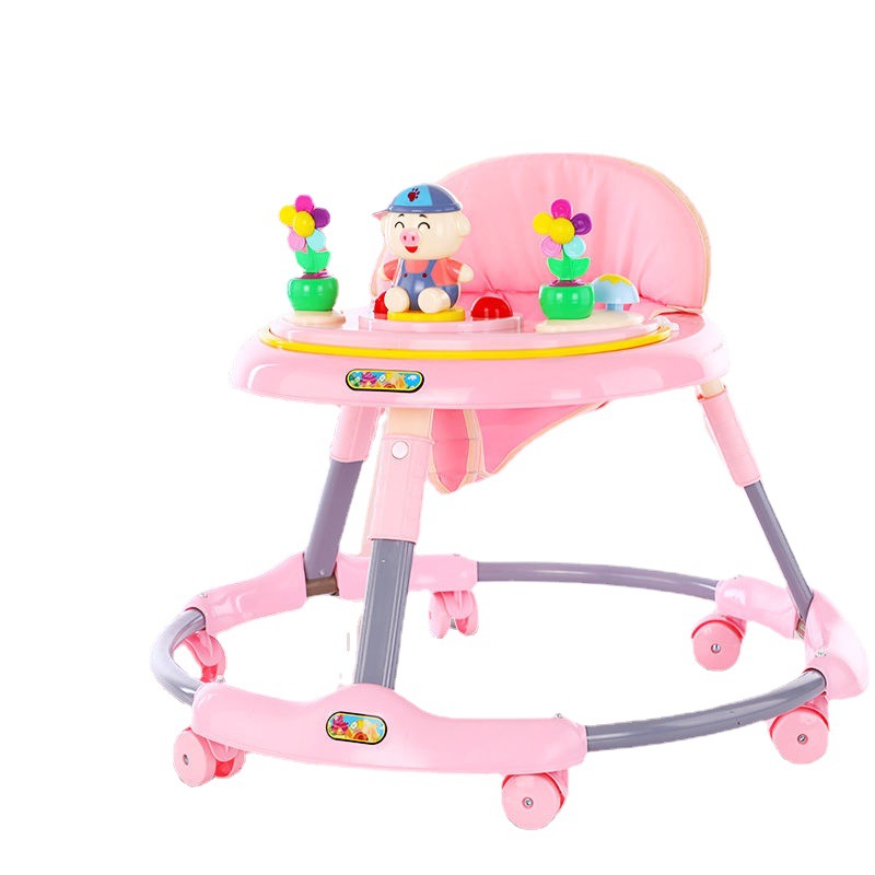 Baby Walker Anti-O-Type Back 6-18 Months Anti-Rollover Multifunctional Baby Stroller Walker