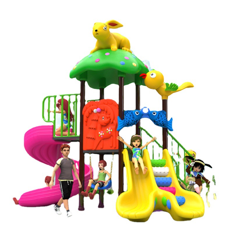新款户外动物造型滑梯儿童户外游乐园滑滑梯体能感统拓展训练设施