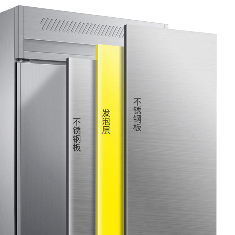 德玛仕(demashi) lc1.0l2w 左右双门单温 风冷款全冷藏柜