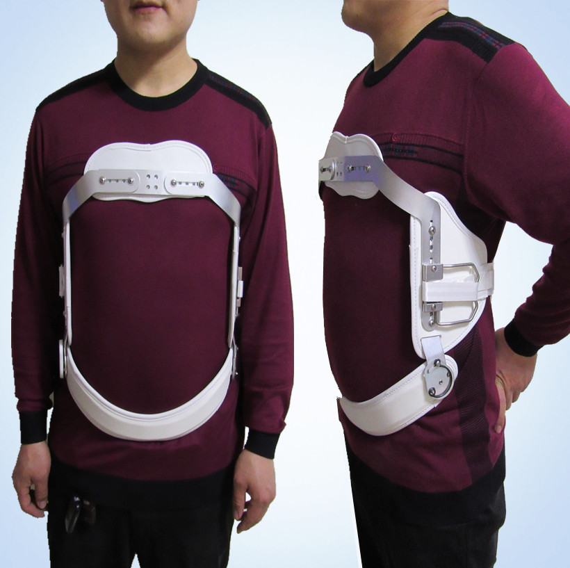 胸腰椎骨折固定支具 脊柱过伸矫形器 脊柱骨折固定驼背坐姿矫正