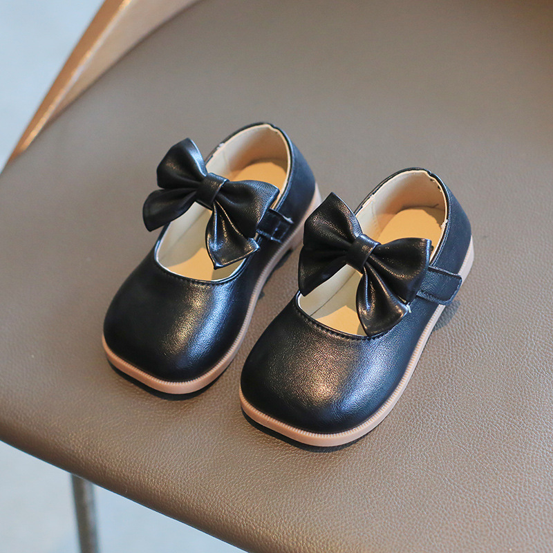 v299 女童公主鞋 儿童小皮鞋