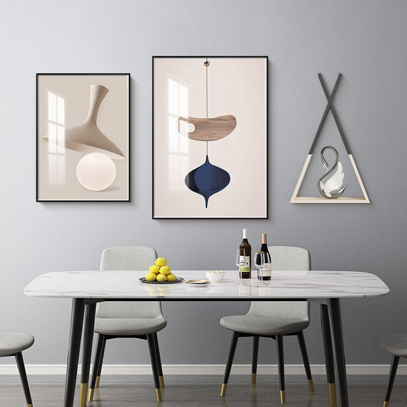 餐厅装饰画现代简约饭厅挂画背景墙餐桌墙面壁画客厅装饰画