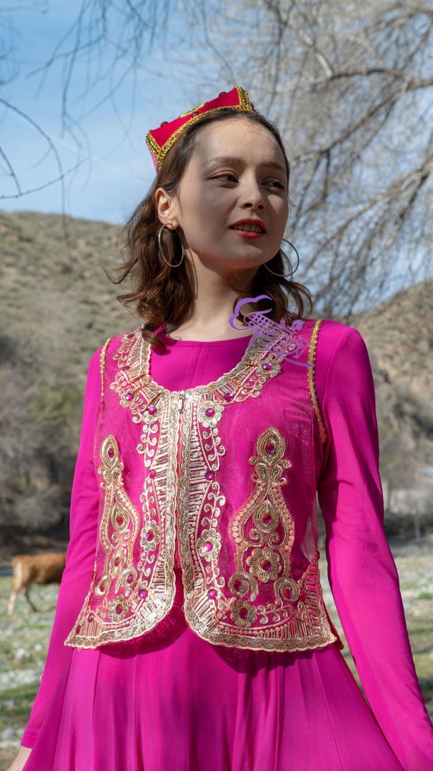 新疆维吾尔族表演服舞蹈服装舞台广场舞演出服女短款夏季马甲