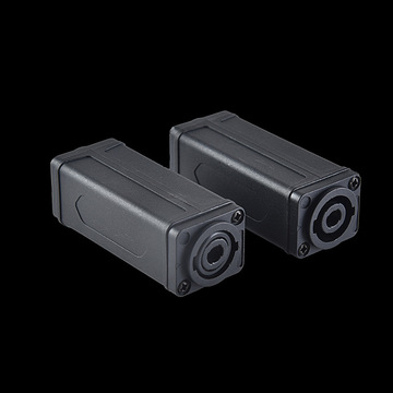 四芯专业音响线母对母直通头nl4fc航空插头音响连接线功放喇叭线