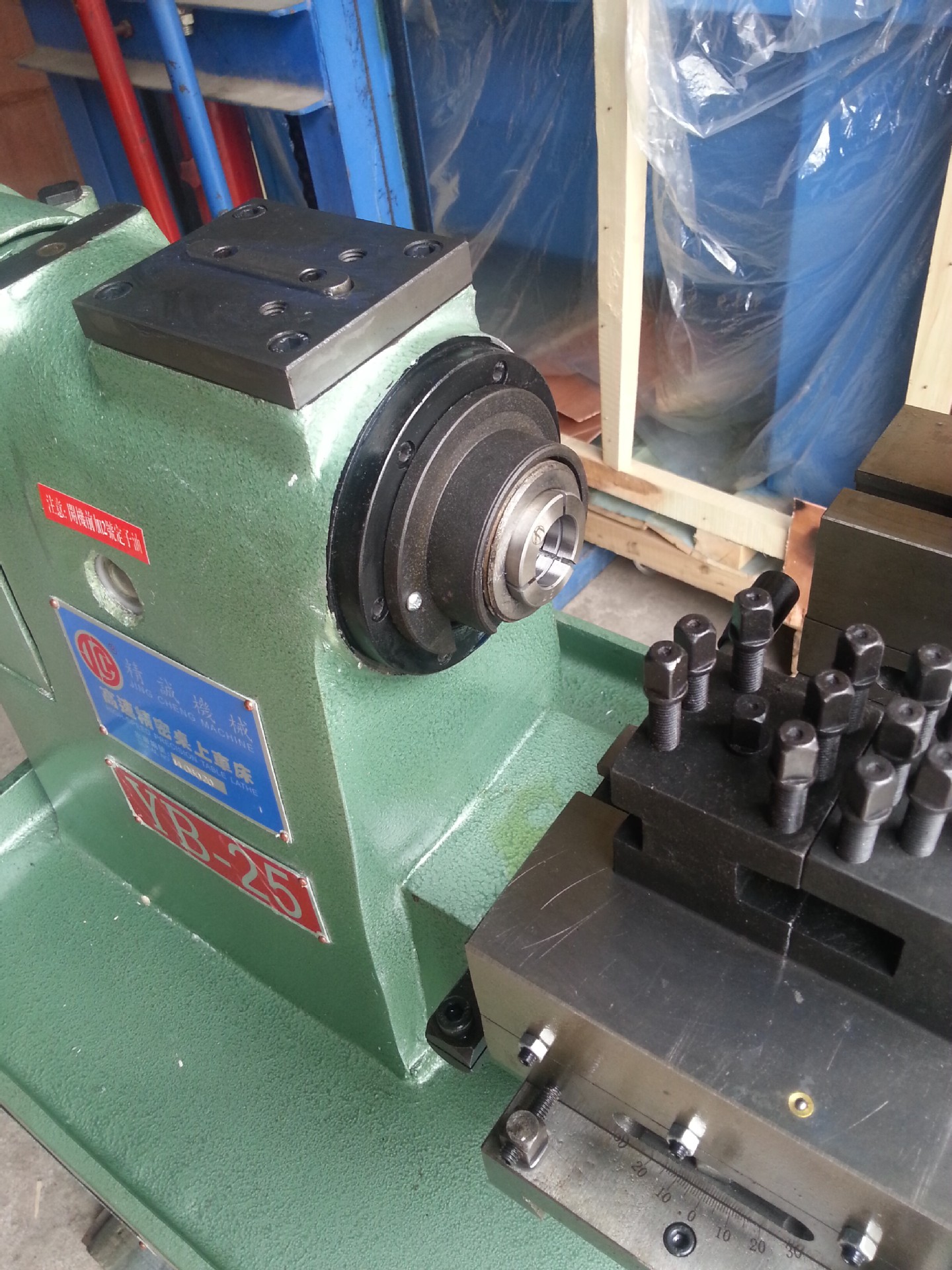 精诚机械桌上车床价格 yb-25精密高速桌面仪表手扳小车床