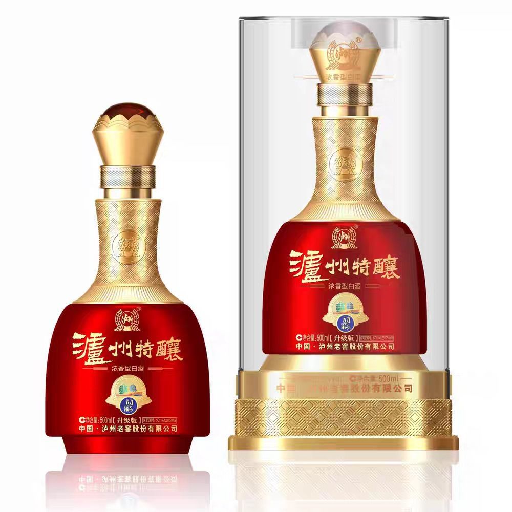 白酒批发 低价泸州特酿动彩42度/52度浓香型白酒粮食酒水整箱6瓶