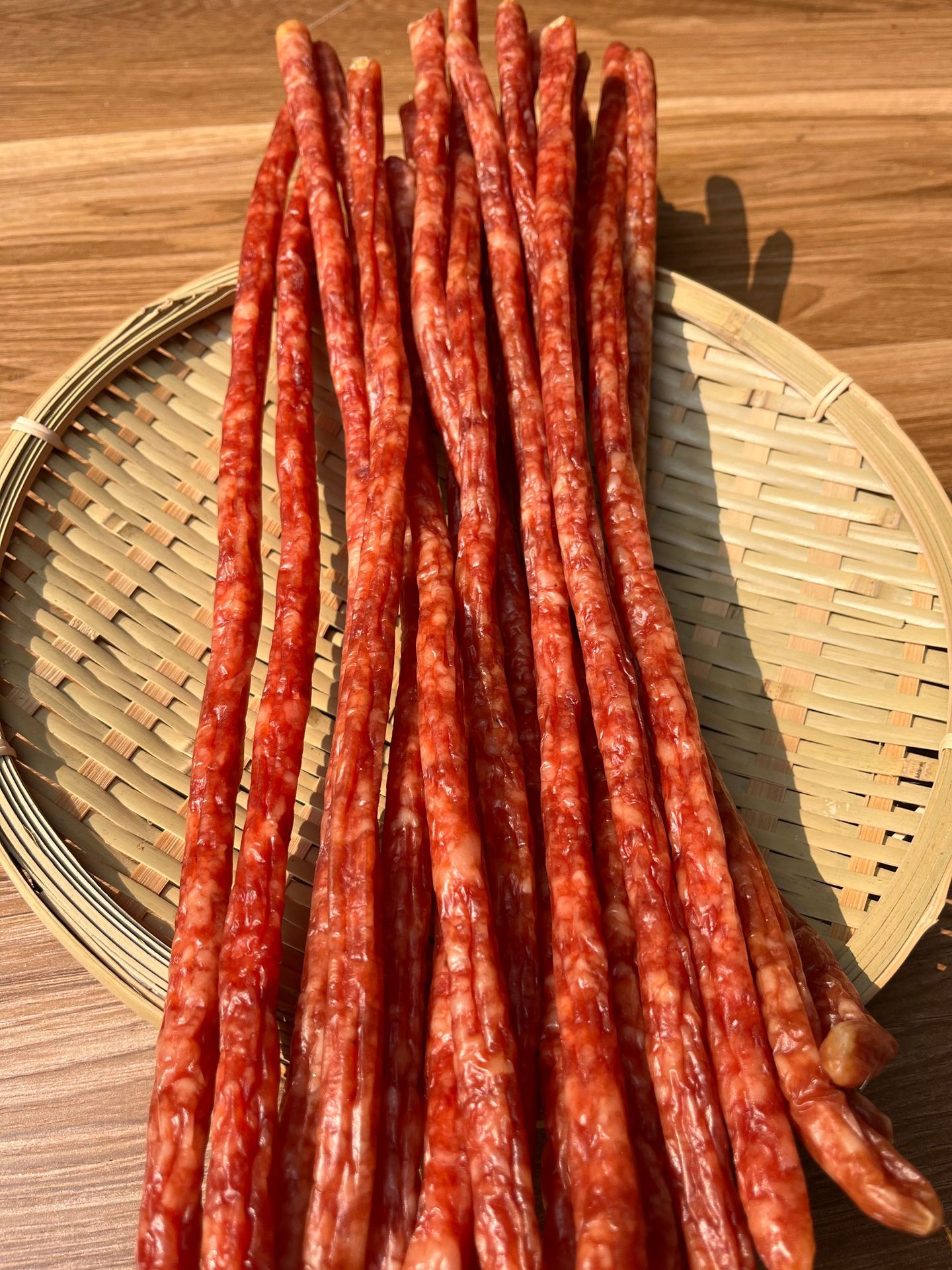 广味腊肠500g 火锅香肠广式甜肠迷你细小四川烤肠川